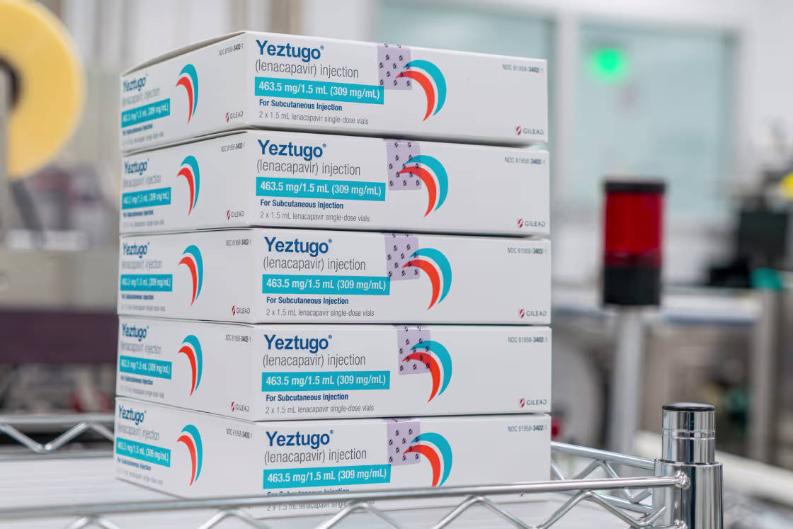 Yeztugo image from Gilead Sciences