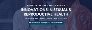 Lancet Series Launch Graphic