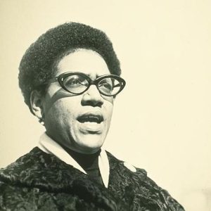 Photo of Audre Lorde
