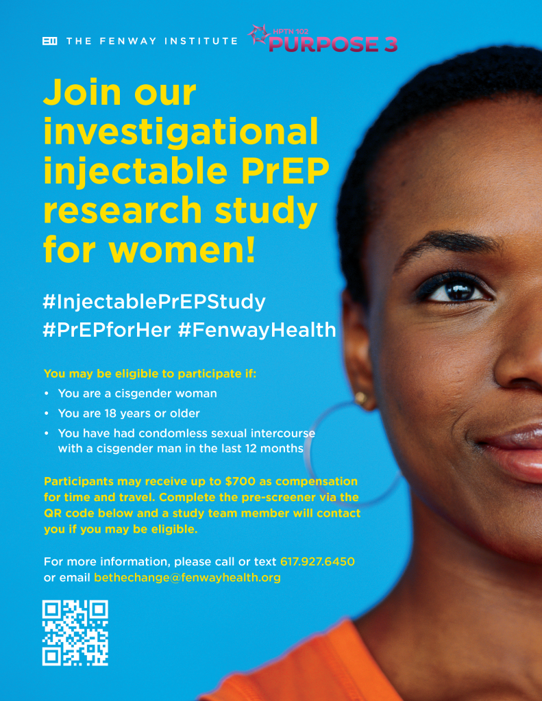 Flyer for study - text repeated on page.