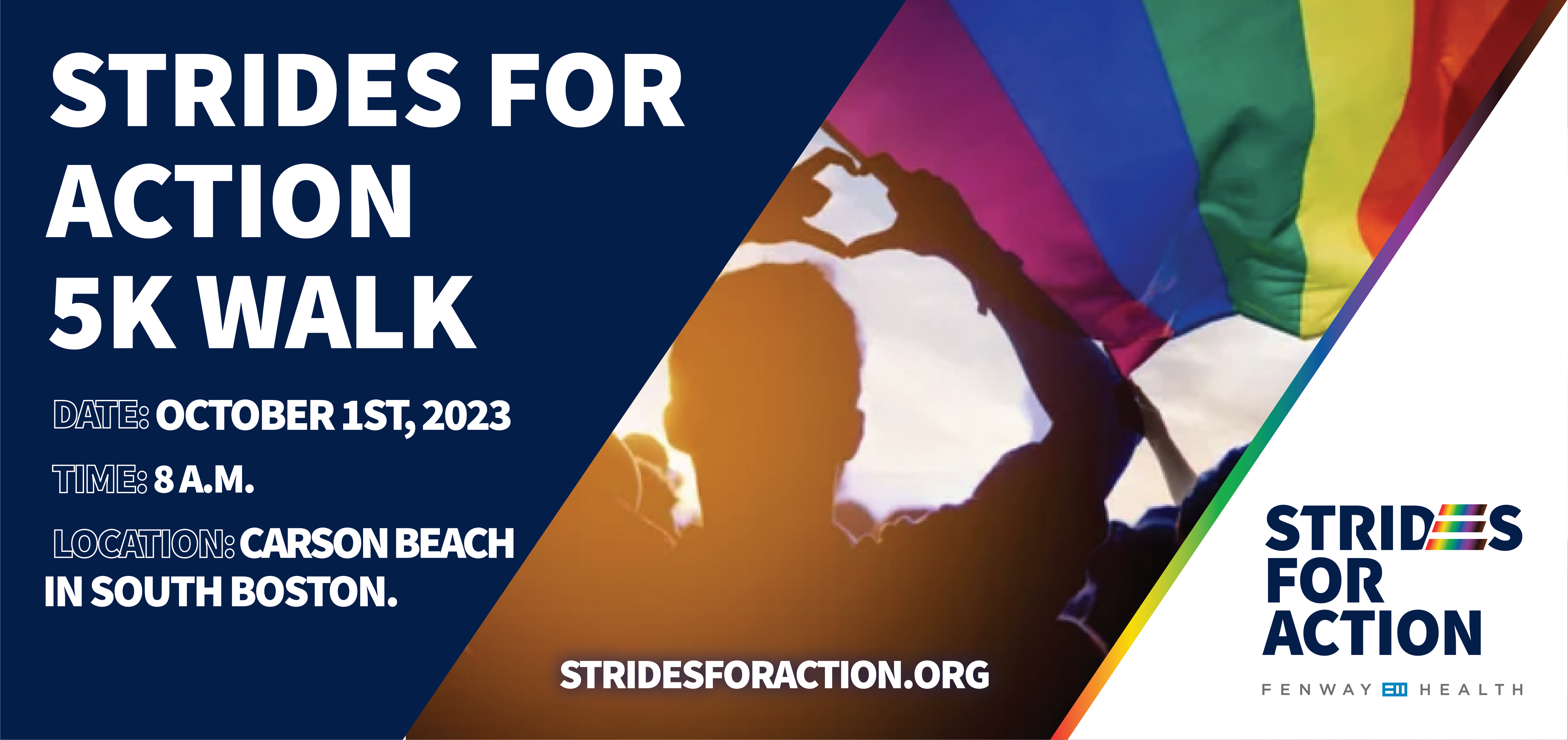 Strides for Action Banner