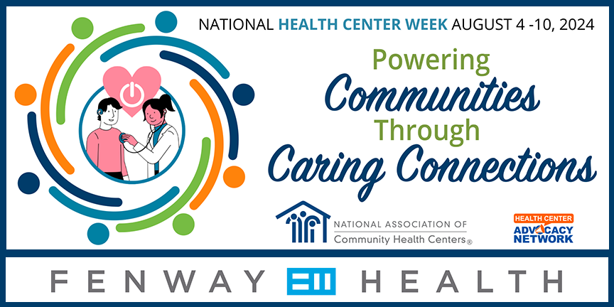 National Health Center Week graphic - Powering Communities Through Caring Connections